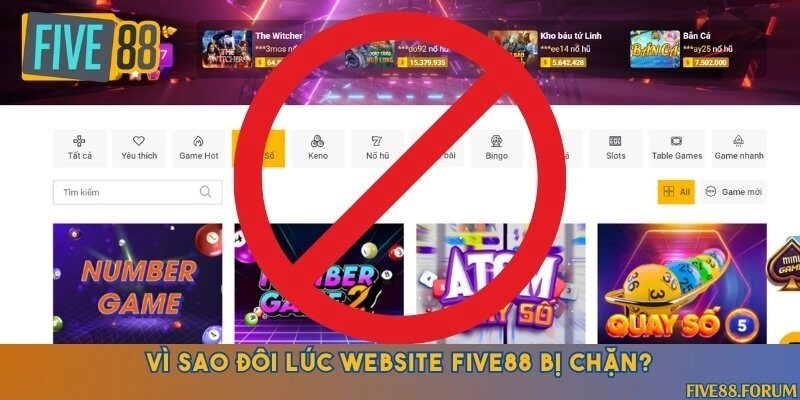 Lý do website nhà cái bị chặn bởi các nhà mạng 